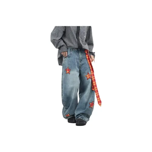 GEOGRE ALEX Синий Мужские Джинсы