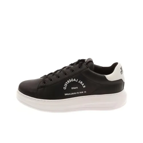 KARL LAGERFELD Низкий топ Скейтборд Кроссовки Мужские Черные