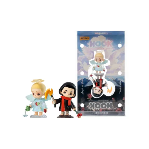52TOYS NOOK Seek 100% Ограниченный Ангел And Демон Прозрачный Слепой Бокс с Карточкой