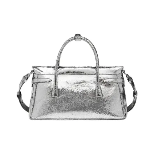 Maison Margiela Коровья кожа Сумка Средний Women's Silver