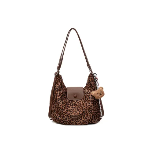 RUIPAI Кожа Бархат Сумка на плечо Женская Коричневый Кофейный Зеленый Экрю