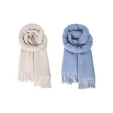 Небесный синий + Бежевый