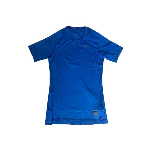 nike Синий Унисекс T-рубашки