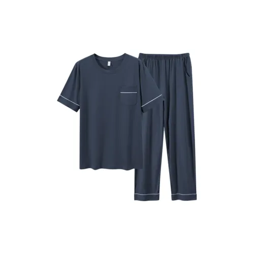 Floating Light Islands Пижама Набор Мужской Gift Box Set Пыльно-Синий