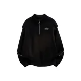 Флисовая подкладка - черный [съемный бренд, брошь]