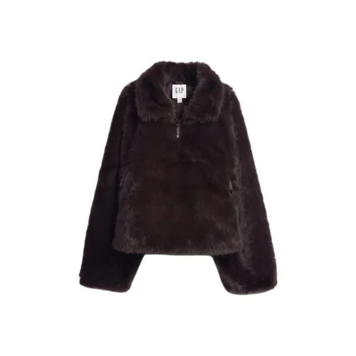 GAP SANDY LIANG Коллаборация FW25 Бархат Feel Пальто Женские