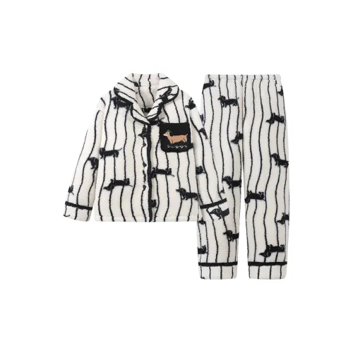 HANQIANNUO Осенне-зимняя пижама для женщин