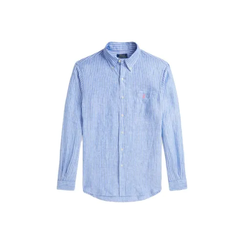 Polo Ralph Lauren Рубашка Мужская Синяя