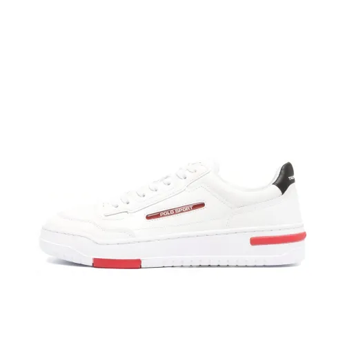 Polo Ralph Lauren Низкие Кроссовки для Скейтбординга Мужские Белые