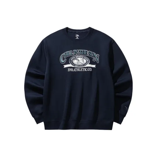 ANTA Midnight Blue Мужские Свитшоты