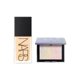 Двухкомпонентный комплект: #L3 Квадратная бутылка Тонального крема 30 мл + Светящийся Белый Торт Луна 10 г