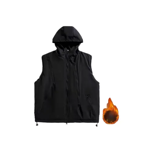 CAT'S PAW Черный Унисекс Жилеты