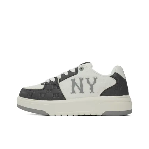 MLB New York Yankees Амортизация Легкий Дышащий Низкий Топ Скейтборд Кроссовки Унисекс Угольный Серый