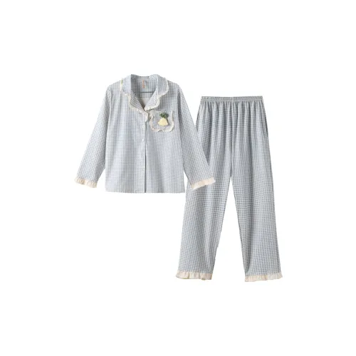 FENTENGCARE Синий Женские Пижамные Комплекты