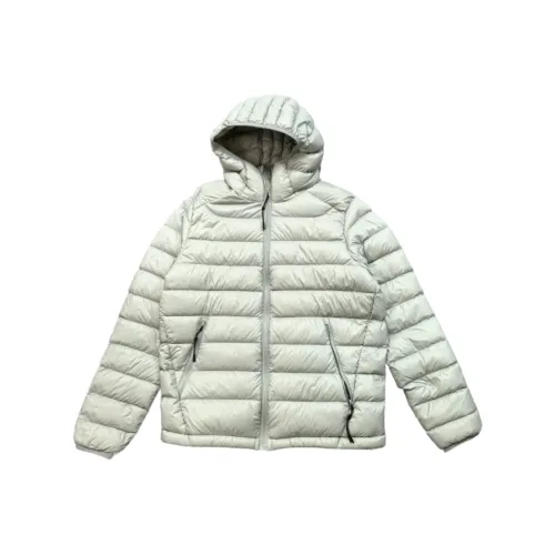 ZRZV Light Gray Unisex Down Jackets ZRZV Светло-серый унисекс пуховики