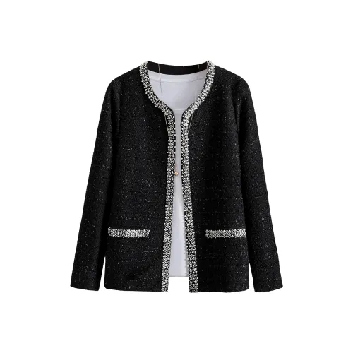 TOUCH Cropped Coat Women's Black
