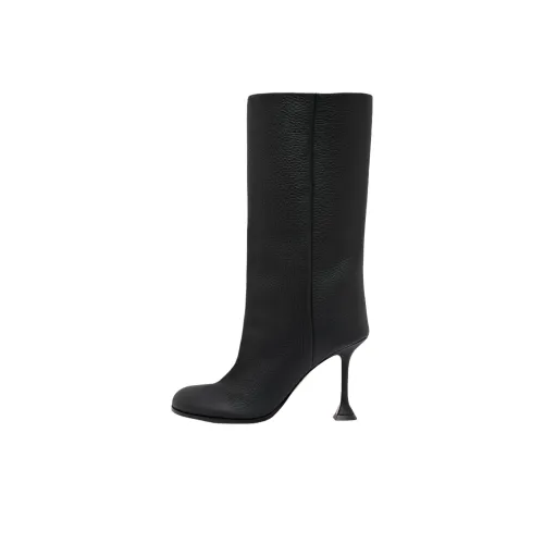 AMINA MUADDI Liya Boot 95 Ботильоны 9,5 см Женские Черный
