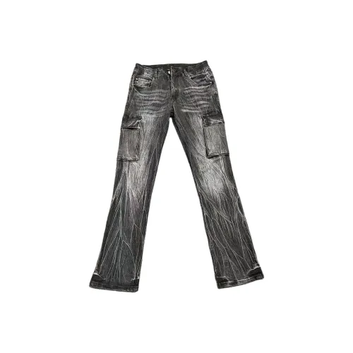 THE AIER Черные Унисекс Джинсы