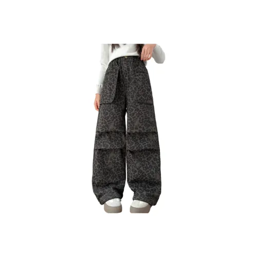 Yunpo Изображение Цвет С флисовой подкладкой Школьные Брюки карго