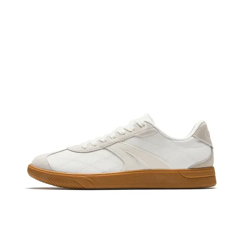 ANTA TT Shoe Collection Скейтборд Кроссовки Мужские Без рисунка Туманно-Серый Рыбка Belly Белый