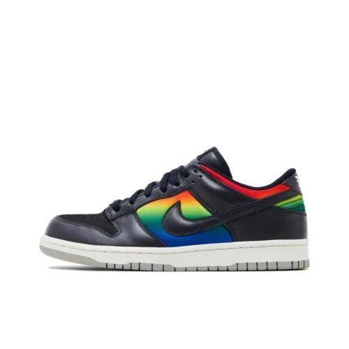 Nike Dunk Low Топ Скейтборд Кроссовки Мужские Черные