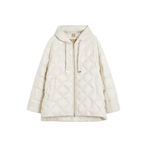 'S MAX MARA Хлопковый пуховик женский