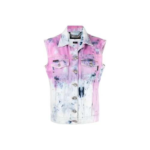 PHILIPP PLEIN Denim Jacket Женская Multicolor