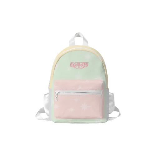 SRRW Рюкзак из ПВХ (поливинилхлорида) стандартный женский розовый