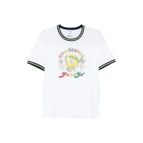 CASABLANCA Белый Мужской T-Рубашки