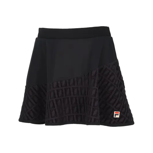 FILA Черные Женские Теннисные Юбки