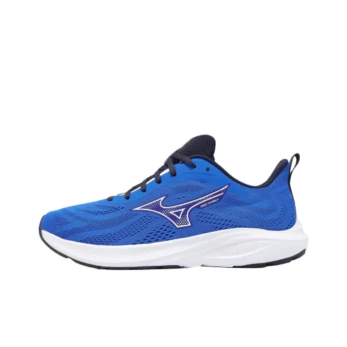 Mizuno Enerzy Runnerz 2 Амортизация Устойчивый к истиранию Дышащая Поддержка Беговые кроссовки Унисекс Синий