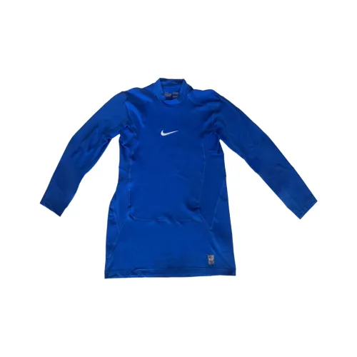 nike Синий Унисекс T-рубашки