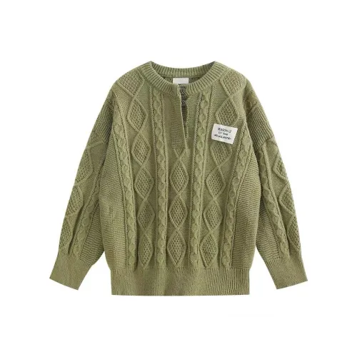 SIXUSICHOU Армейский зеленый Женский трикотаж