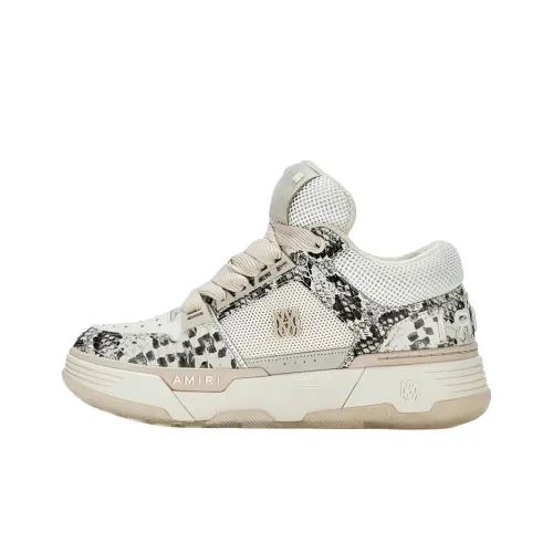 AMIRI MA 1 Low Топ Скейтборд Кроссовки Мужские Бежевые