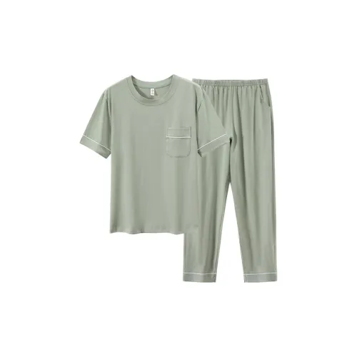 Floating Light Islands Пижама Набор Женский Gift Box Set Ванильный Зеленый