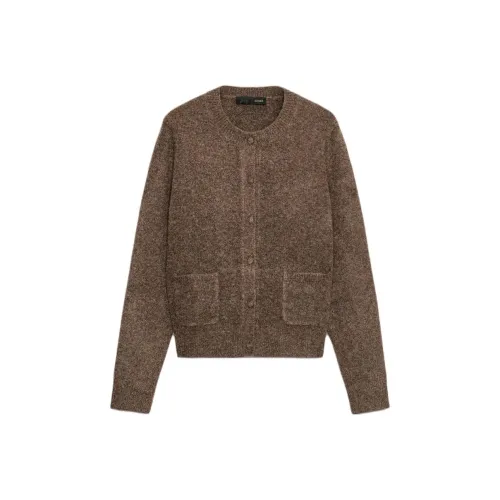 ZARA Темный Норка Женский Трикотаж