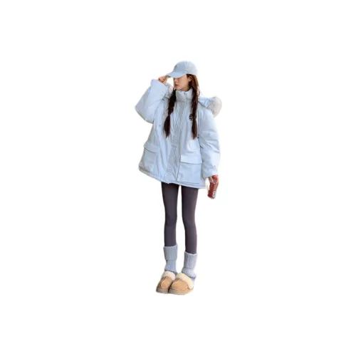 Si Bei'er Хлопковый пуховик женский