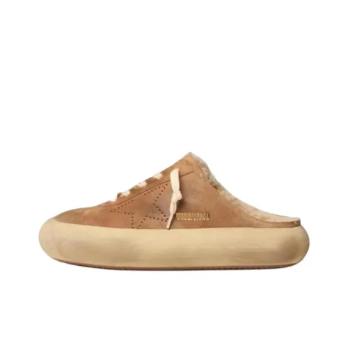 Golden Goose Космос Звезда Домашние тапочки Мужской Коричневый