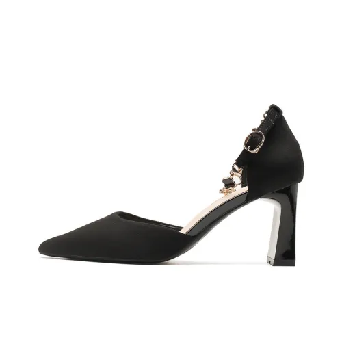 Lanza Высокие каблуки с грубым покрытием Женские