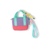 Розовый Фиолетовый Сумка + Шнурок + Брелок