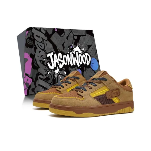 JASONWOOD Устойчивые к истиранию противоскользящие низкие кеды для скейтбординга Мужские