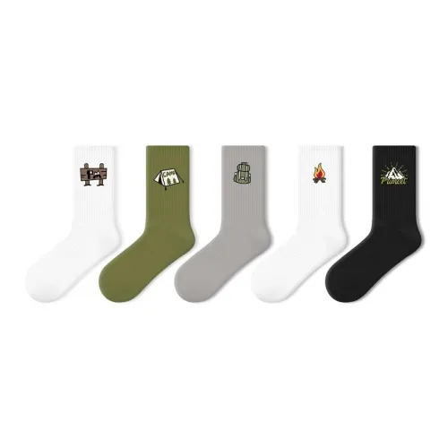 PRIMEET Носки Crew Унисекс упаковка из 5 пар