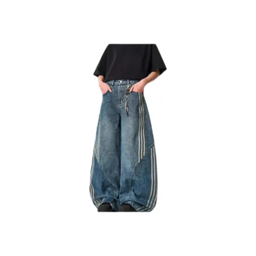 NRXX Blue Men's Jeans NRXX Синий Мужской Джинсы