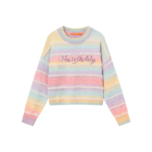 NOISY TEDDY Розовый многоцветный Женские свитера