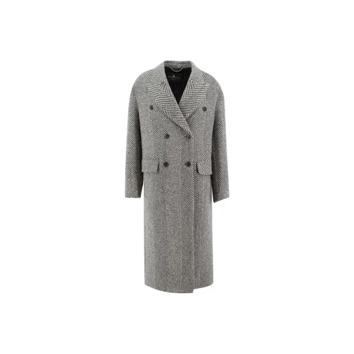 ERMANNO SCERVINO Серый Женский Пальто