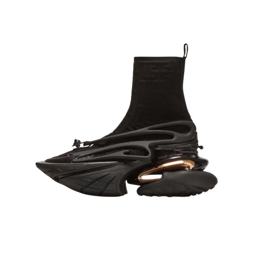 BALMAIN Высокий Топ Повседневная Обувь Мужская Черная