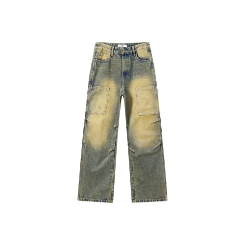 Lee Cooper Осенние и Зимние Джинсы Мужские Винтажные Синие