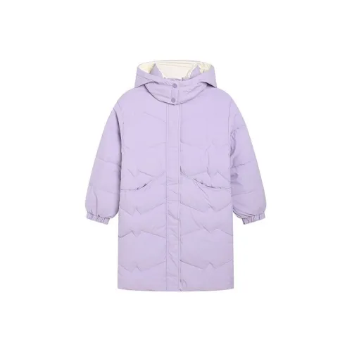 PZHK Фиолетовый Женские пуховики