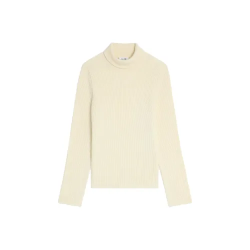 CELINE Экрю Женские Свитера