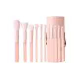 11 шт. Персиково-розовый комплект: щетка + ведрообразная форма